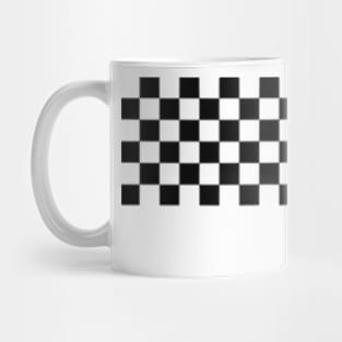 Chequered Flag Text Mug